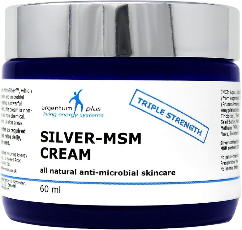 Triple Strength Silver-MSM Cream 60 ml