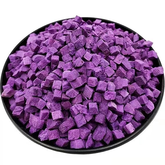 Dried Purple Potatoes 3.5oz. Purple Potatoes Dried Vegetables Snacks Purple