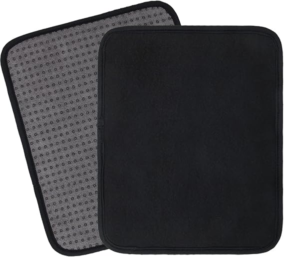 2 Pack Bowling Ball Towels, 10 x 8 Inch Microfiber Bowling Towel