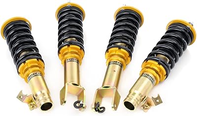 Coilovers Height Adjustable for Honda Civic 1992-1995, for Honda Del Sol 1993-1997, for Acura Integra 1994-2001 Twin Tube Suspension Lowering Kits