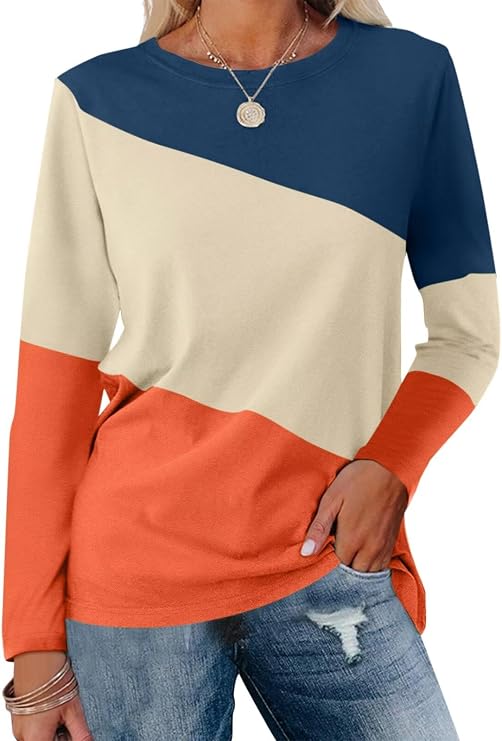 ORANDESIGNE Women's Classic Tunic Shirt