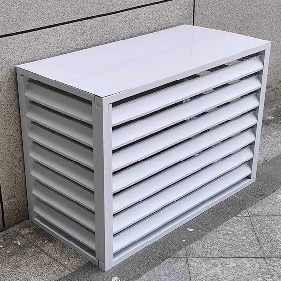 Mini split ac cover,mini split ac cover for outside unit,mini split cover,mini split condenser cover,mini split cover kit,mini split outdoor unit cover,air conditioner cover for outside units(White,3p