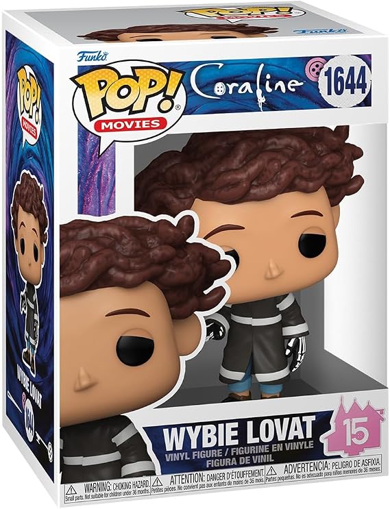 Funko POP! Movies: Coraline 15th - Wybie Lovat | Official Merch - Collectable Vinyl Figurine for Shelf Display - Birthday Gift Idea for Fans and Collectors