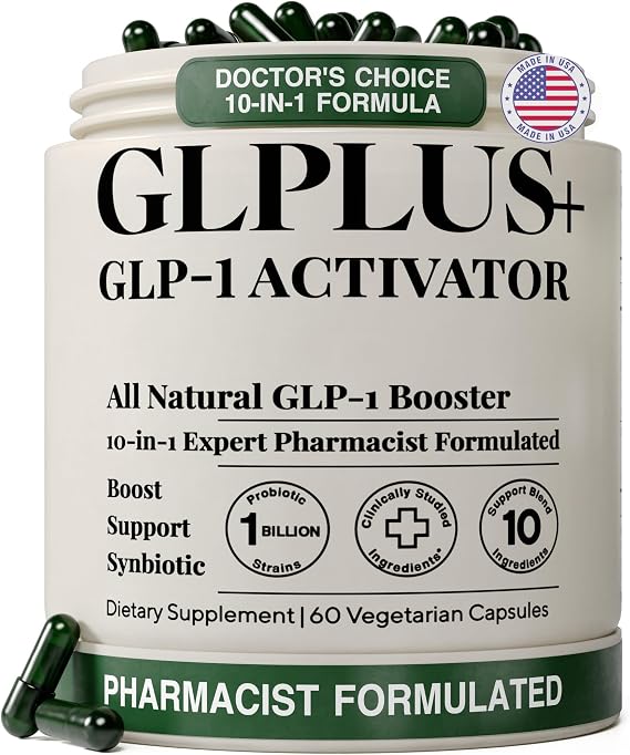 GLP-1 Supplement for Weight Management & Appetite Suppressant, 60ct