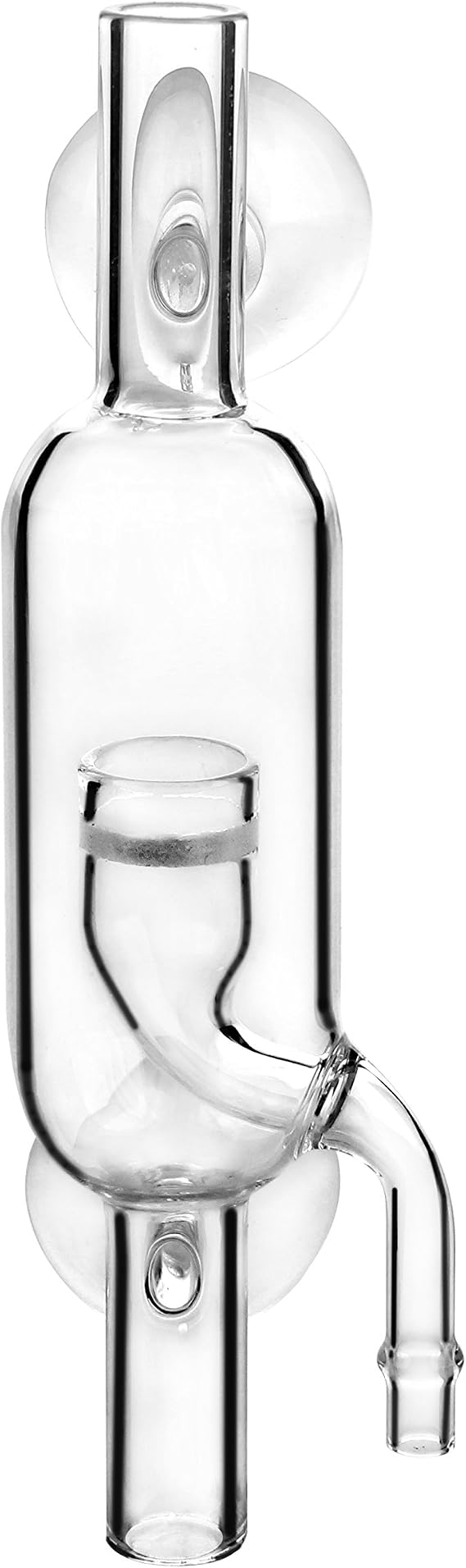 Glass Inline CO2 Atomizer Diffuser System for Aquarium Planted Tank (13mm for 12/16mm (1/2" i.d.) Hose)