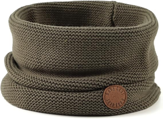 Peecabe Baby Toddlers Knit Infinity Scarf Neck Warmer Soft Warm Fall Winter