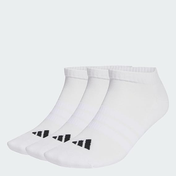 adidas Unisex Cushioned Essentials Low Cut Socks 3 Pair Pack Socks