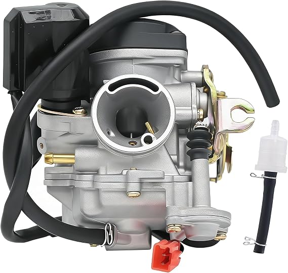 49cc Scooter Carburetor for GY6 50cc 4 Stroke PD18J Engines | Moped ATV Go Karts Scooter 139QMA 139QMB Engines Jet Upgrades