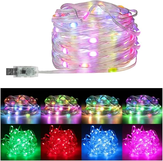 Microcase 10m Kumandalı RGB Led Şerit Sese Müziğe Duyarlı Su Geçirmez Telefon Kontrollü Bluetooth-AL4397 [Enerji Sınıfı A]