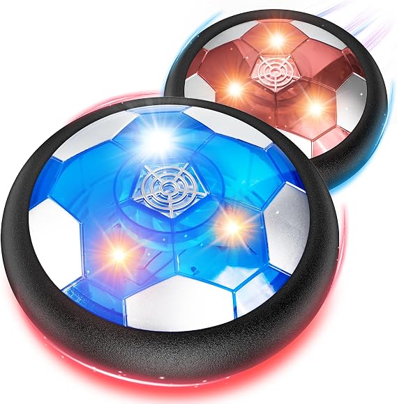 2Pcs LED Hover Soccer Ball Air Floating Soccer Toy