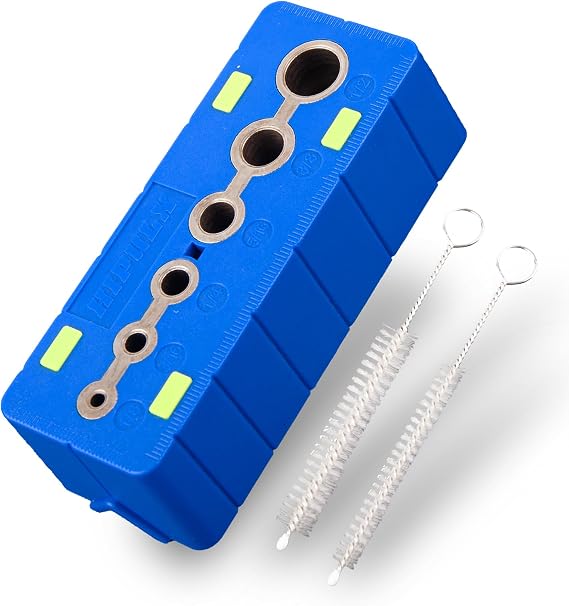 Drill Block Guide for Straight Holes - Precision Drilling Tool for Woodworkers, DIY Enthusiasts & Professional Craftsmen