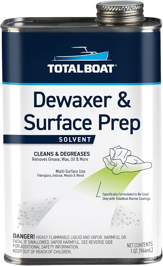 TotalBoat Dewaxer & Surface Prep Solvent Wash