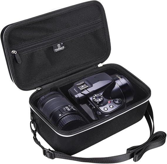 Tourmate Hard Storage Case for Panasonic LUMIX FZ80D/ DC-FZ80D Point and Shoot Digital Camera - Suitcase with DIY Internal Compartment Wtructure(Box for Sale)