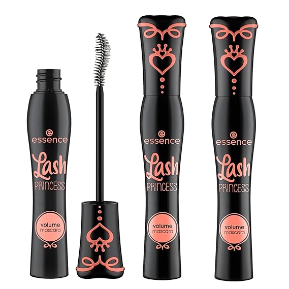 essence Lash Princess Volume Mascara, Black (Pack of 3)
