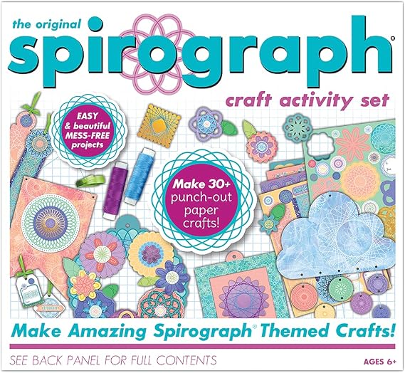 Spirograph Craft Activity Set The Classic Way to Make Countless Amazing Designs! for Ages 6+