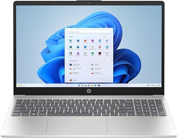 HP 15-fd000 Laptop 2024 New, 15.6" FHD IPS Touchscreen ~ Intel i7-1255U 10-Core ~ Iris Xe Graphics ~ 32GB DDR4~2TB SSD ~ Wi-Fi 6E ~ Win11 Pro WWC 32GB USB