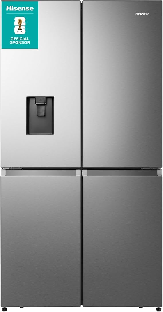 Hisense RQ758N4SWSE 606l Total No Frost American Style Fridge Freezer [Energy Class E]