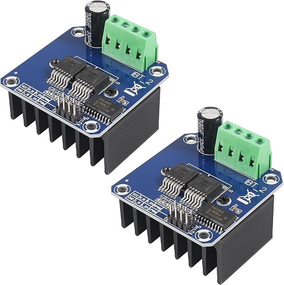 2PCS BTS7960 43A H-Bridge Double High Power Motor Driver Module/DIY Smart Car Current Diagnostic