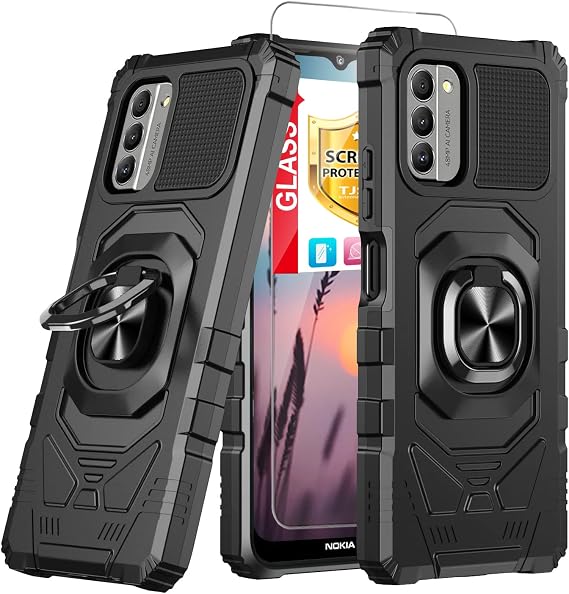 TJS Compatible for Nokia G310 5G Phone Case (Black)