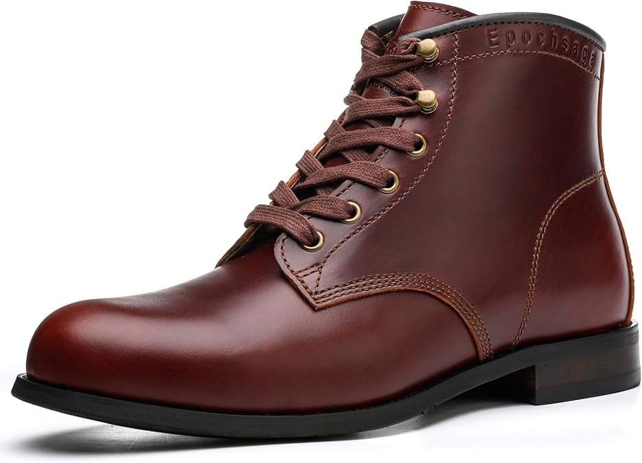 Soft Toe Men's Classic Fashion Winter Boots Cowhide Leather / Wool Lining Waterproof Leather