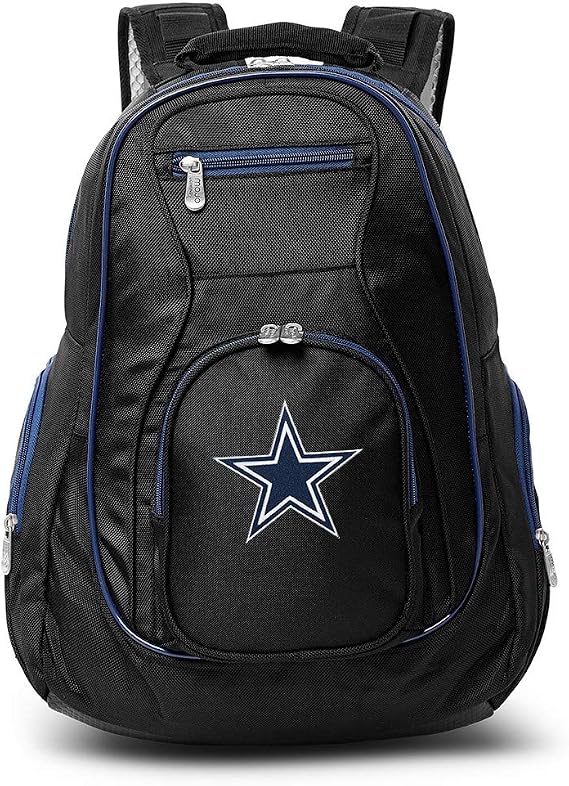 Denco Dallas Cowboys Laptop Backpack- Fits Most 17 Inch Laptops and Tablets - Ideal for Work, Travel, School, College, and Commuting