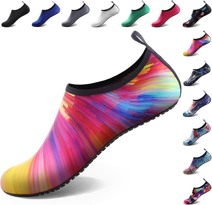 Water Shoes for Women Men Quick-Dry Aqua Socks Swim Beach Outfits Barefoot