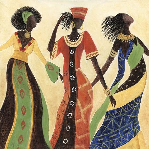 ArtExpert Women Of Marrakesh Ii by Tava Studios - 12x12 Art Print Poster
