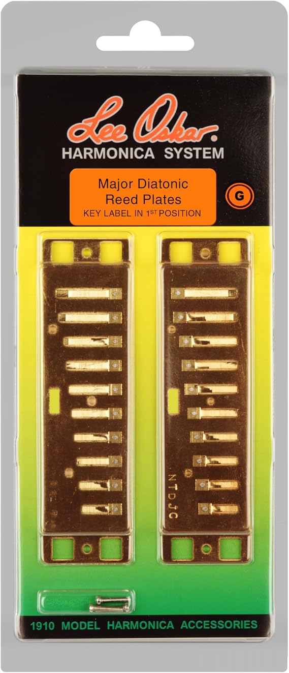 Lee Oskar Harmonicas Harmonica (1910RP) | Genuine replacement reed plates; Revive your harmonica; Easy installation