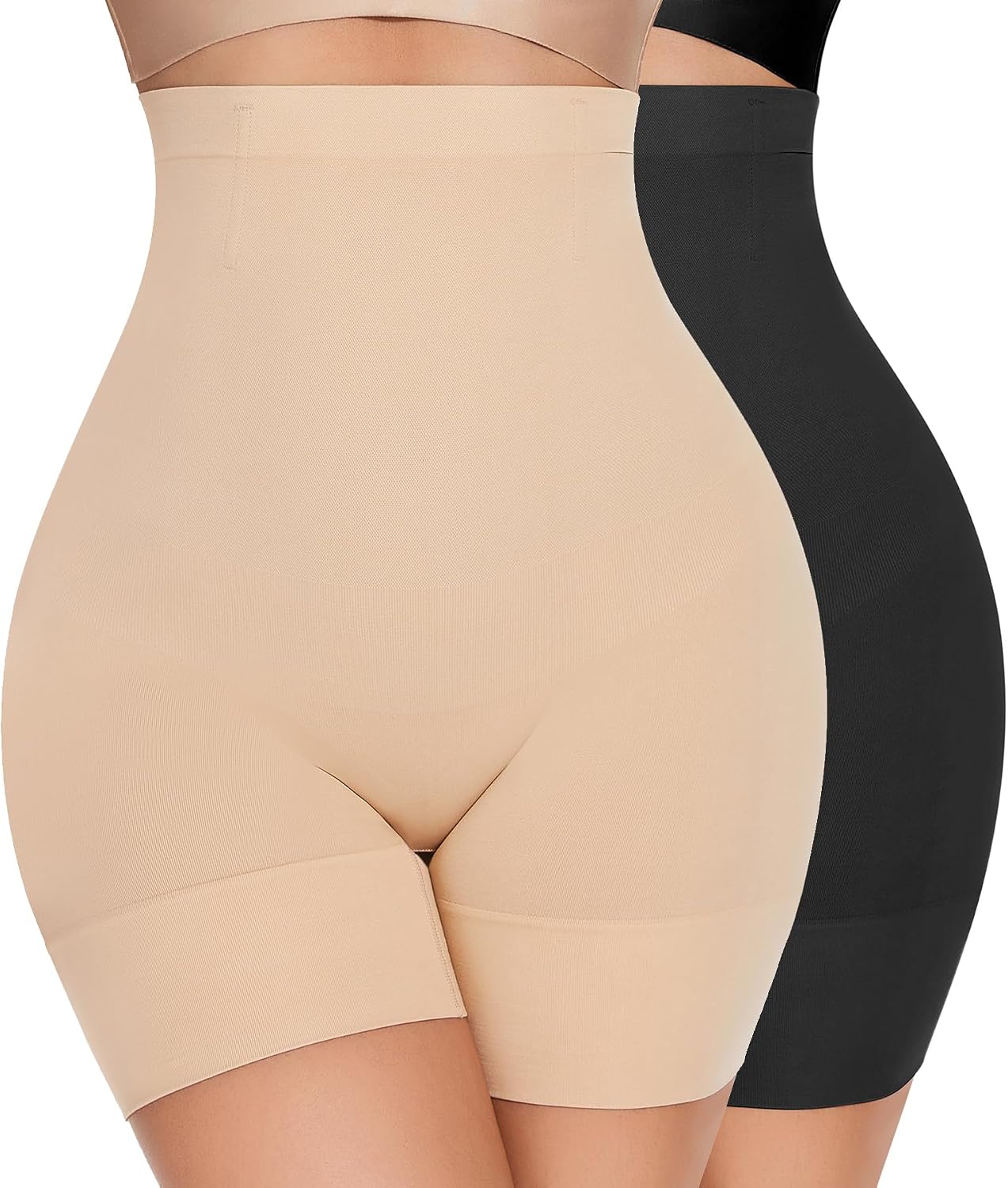 YADIFEN Tummy Control Shapewear Shorts Women Thigh Slimmer High Waisted Shapewear Women Girdles Shorts Shapewear Under Dress