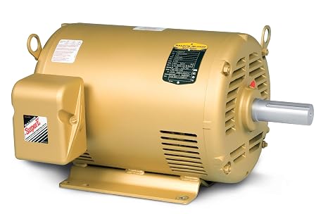 BALDOR EM31115 Small Motor Rule, Three Phase, Open Drip Proof, Foot Mounted, General Purpose Motor, 1 hp, 3450 RPM, 3PH, 60 Hz, 56, 3420M, ODP, F1, N, 208-230/460V, Steel