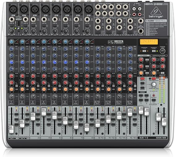 BEHRINGER QX222USB Multi-Effector USB Mixer