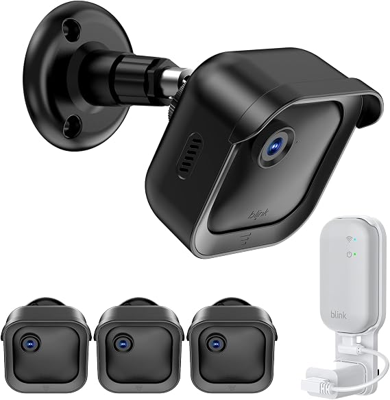 PlusAcc Wall Mount for Blink Outdoor 4 & Outdoor 2K+, 3 Pack