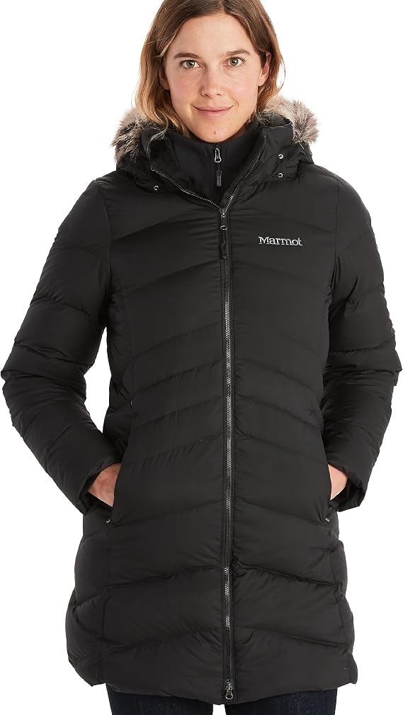 Marmot Women Wm's Montreal Coat, Warm, Insulated Hooded Winter Coat, Windproof Down Parka, Lightweight Packable Outdoor Jacket