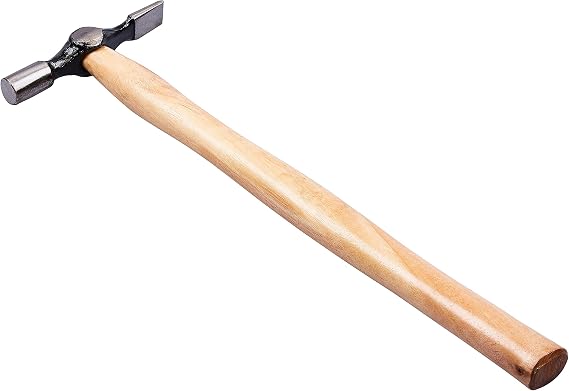 Amtech – Pin Hammer, Precision Tool for Upholstery and Fine Fixing Jobs, Lightweight with Drop Forged Head and Durable Hardwood Shaft (4oz/110g)