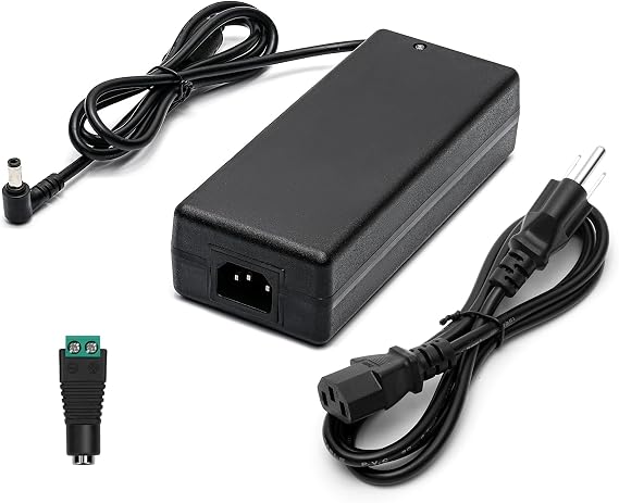 24V 8A Power Supply Adapter, 100-240V AC to DC 192W Max Converter | 24 Volt 8A 7.5A 7A 6A Universal Regulated Transformer Switching Power Adapter,5.5x2.5mm Plug for led Strip Router CCTV Camera