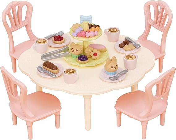 Sylvanian Families - 5742 Kahve ve Pasta Seti - Oyuncak Bebek Evi Mobilyası