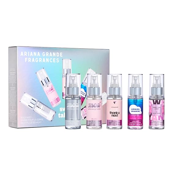 Ariana Grande 5 Piece Body Mist Gift Set