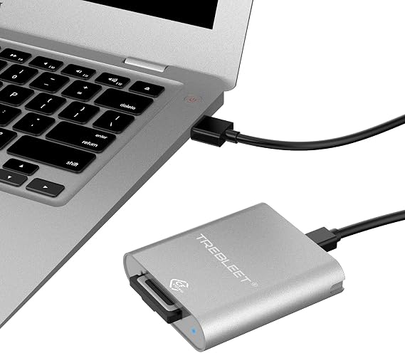 CFexpress Type B Card Reader, USB 3.1 Gen 2 10Gbps, Compatible with Workflow Station,Mini Portable Aluminum External Case, Support Android/Windows/Mac OS
