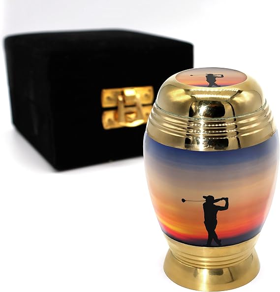 Golf Cremation Urns for Human Ashes Adult Male Decorative Urns for Ashes