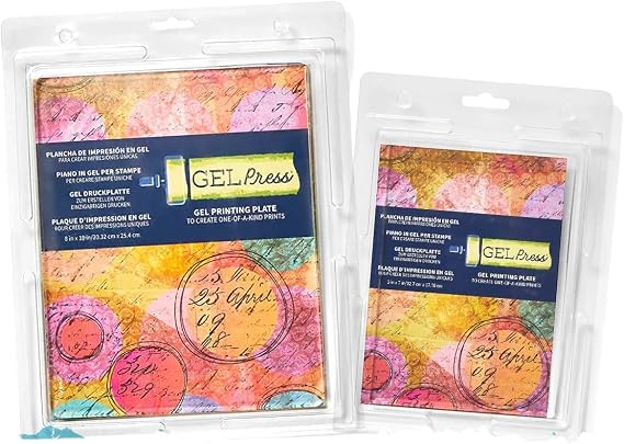 Gel Press Gelli Printing Plates - (8" X 10" + 5" x 7") - 10802-10810-2PK