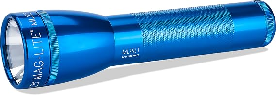 Maglite ML25LT-S2115: Ml25Lt 2 Cell C Led Flashlight Blue