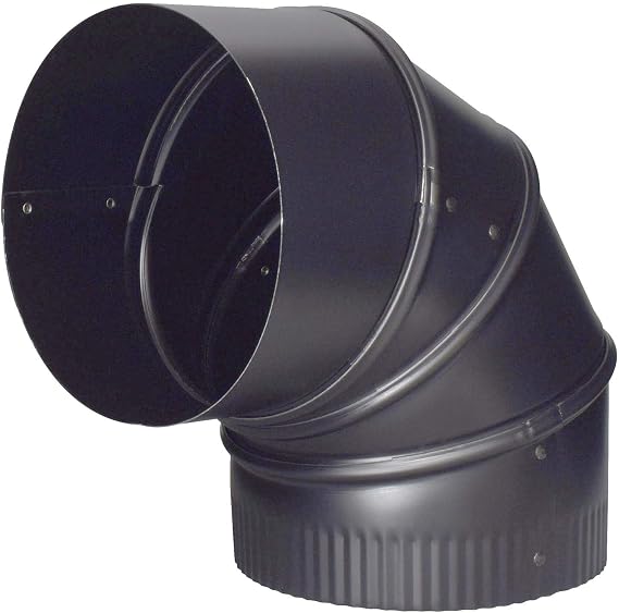Imperial United States HDW, Black BM0014 6" Adjustable Elbow