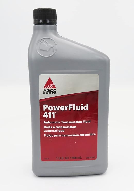 79014716 Parts PowerFluid 411 Automatic Transmission Fluid 1 Quart (946 mL) Compatible with General Motors and Ford Automatic Transmissions Requiring Dexron