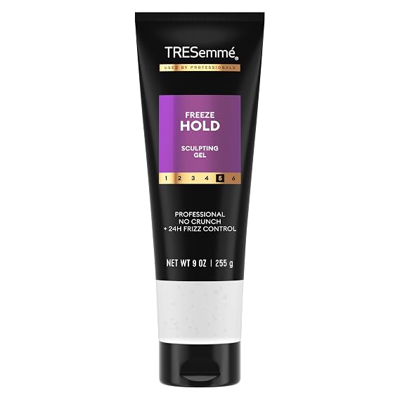 TRESemme Mega Control Alcohol-Free Hair Gel for Frizz Control with Coconut Oil 9 oz