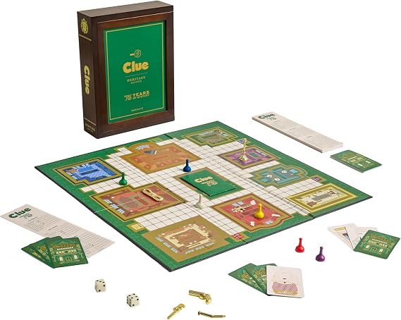 WS Game Company Clue Heritage Edition