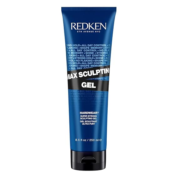 Redken Max Sculpting Gel Provides Body & High Shine Finish
