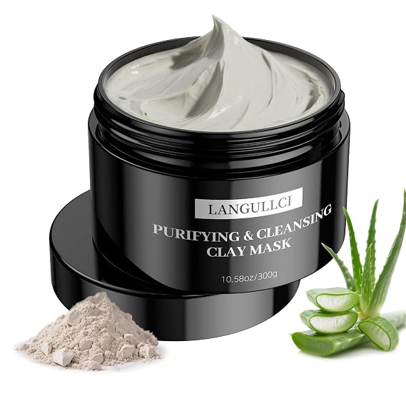 Kaolin Clay Mask for Face, Blackhead Remover & Oil Control, 10.5 oz