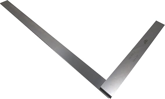 Kinex 4026-12-050 Solid Machinist Square 19-3/4" x 13" (500 x 330 mm) DIN 875/1 (Square w/in 0.0016 over Length of 19-3/4" Blade)