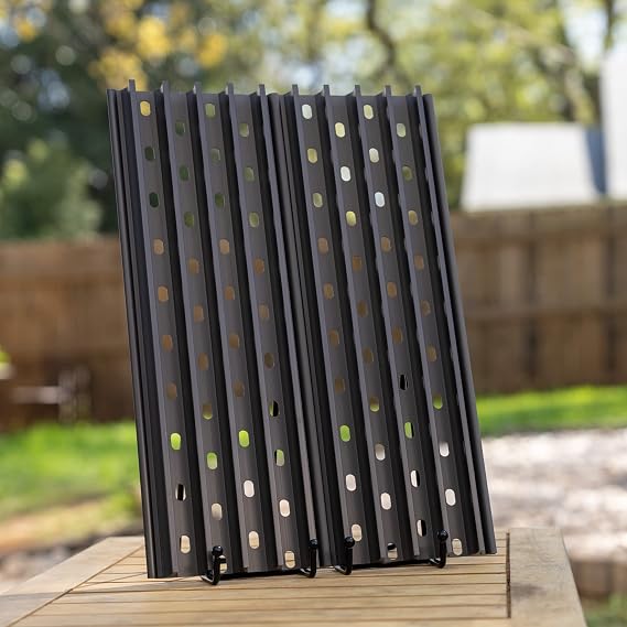 GrillGrate - Universal Gift Set - 13.75" Grate Set, 13.75" Griddle, Grate Tongs - The Ultimate Gift for the Avid Griller - Gifts for Grillers