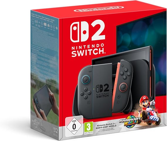 Nintendo Switch 2 Console Mario Card World Package
